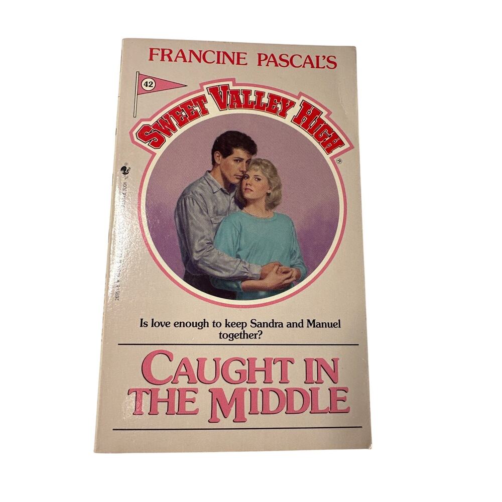 Sweet Valley High 1ST Edition First Print Book #42 Caught In The Middle Vintage